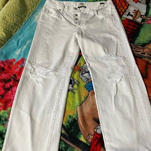 H of C white women’s jeans